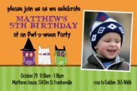 Owl-o-ween invitation