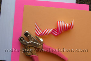 making candyland invitations