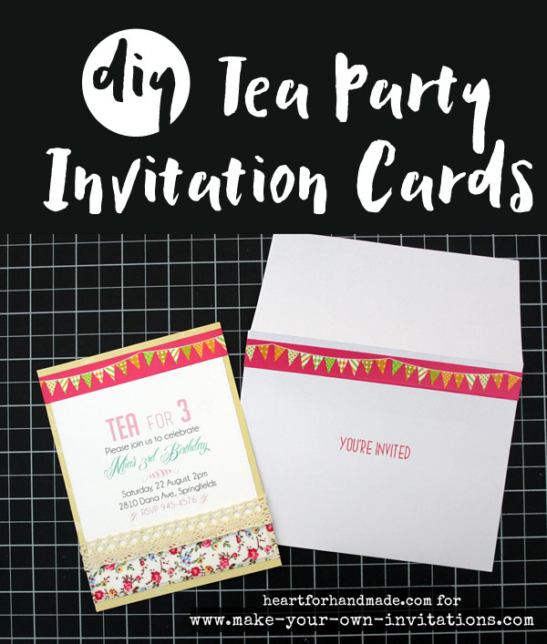 handmade birthday invitation cards for kids